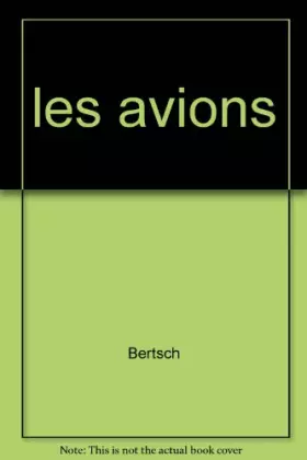 Couverture du produit · Les avions