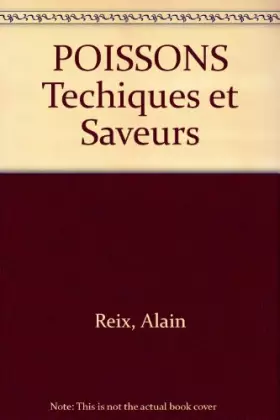 Couverture du produit · Poissons : techniques et saveurs