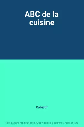 Couverture du produit · ABC de la cuisine