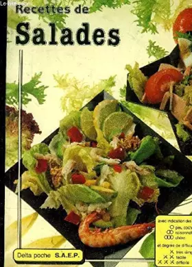 Couverture du produit · recettes de salade