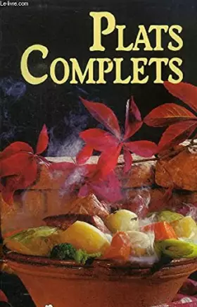 Couverture du produit · Plats complets
