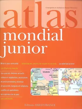 Couverture du produit · Atlas mondial junior