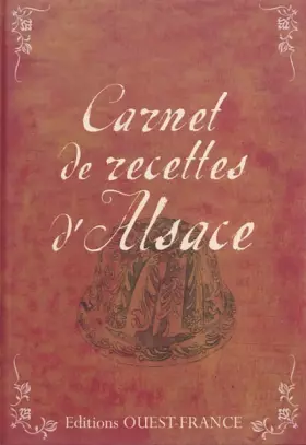 Couverture du produit · Carnet de recettes d'Alsace