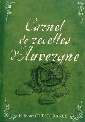 Couverture du produit · Carnet de recettes d'Auvergne
