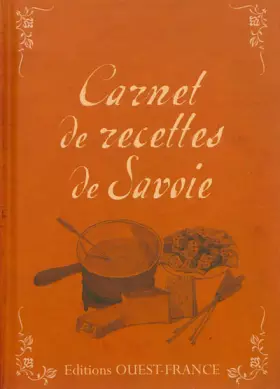 Couverture du produit · Carnet de recettes de Savoie