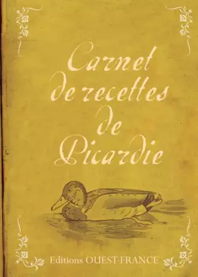 Couverture du produit · Carnet de recettes de Picardie