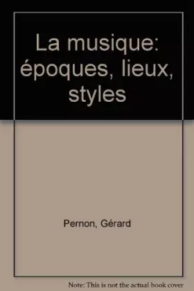 Couverture du produit · La musique