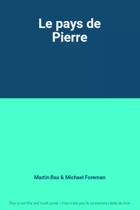 Couverture du produit · Le pays de Pierre