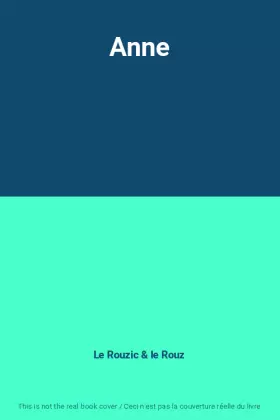 Couverture du produit · Anne