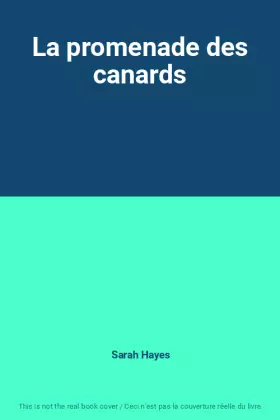 Couverture du produit · La promenade des canards