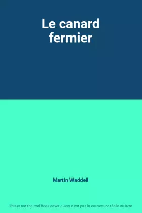 Couverture du produit · Le canard fermier