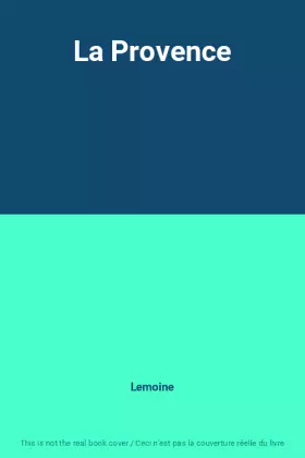 Couverture du produit · La Provence