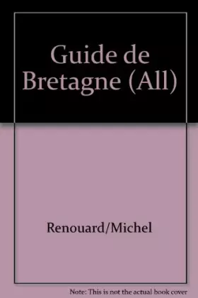 Couverture du produit · Guide de Bretagne (allemand)