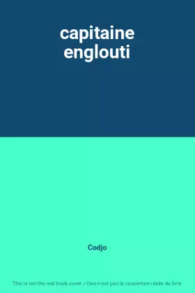 Couverture du produit · capitaine englouti