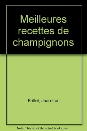 Couverture du produit · Meilleures recettes de champignons