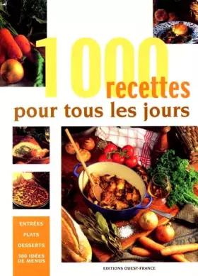 Couverture du produit · 1000 recettes