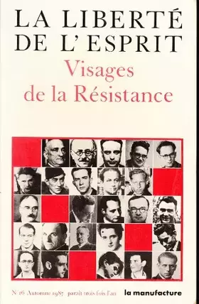 Couverture du produit · Visages de la resistance                                                                      073193