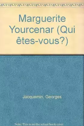 Couverture du produit · Marguerite Yourcenar