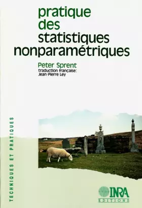 Couverture du produit · Pratique des statistiques non paramétriques