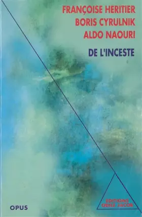 Couverture du produit · De l'inceste