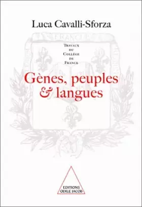 Couverture du produit · Gènes, peuples et langues