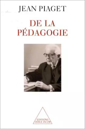 Couverture du produit · De la pédagogie