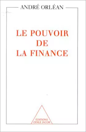 Couverture du produit · Le pouvoir de la finance