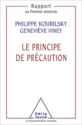 Couverture du produit · Le principe de précaution