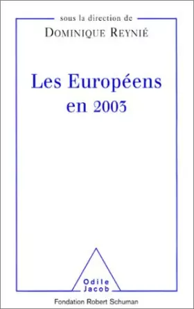 Couverture du produit · Les Européens en 2003