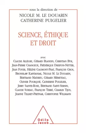Couverture du produit · Science, éthique et droit