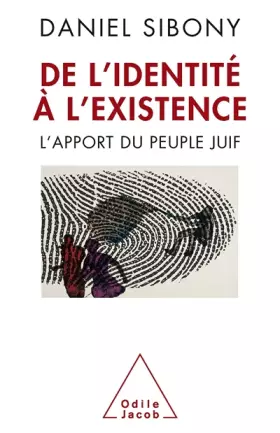 Couverture du produit · De l'identité à l'existence: L'apport du peuple juif