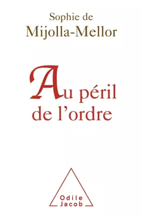 Couverture du produit · Au péril de l'ordre