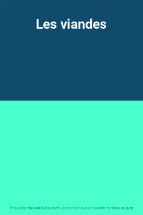 Couverture du produit · Les viandes