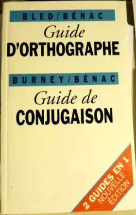 Couverture du produit · Guide d'orthographe et de conjugaison