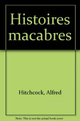 Couverture du produit · Histoires macabres
