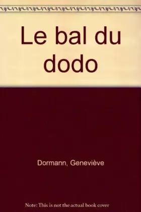 Couverture du produit · Le bal du dodo