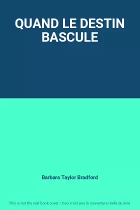 Couverture du produit · QUAND LE DESTIN BASCULE