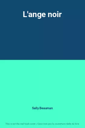 Couverture du produit · L'ange noir