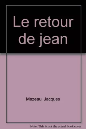 Couverture du produit · Le retour de Jean