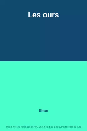 Couverture du produit · Les ours