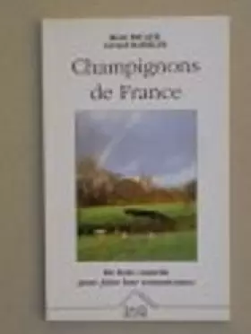 Couverture du produit · Champignons de France