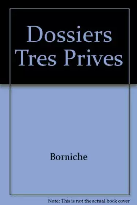 Couverture du produit · Dossiers très privés