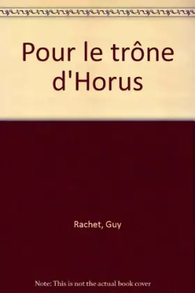 Couverture du produit · Pour le trône d'Horus