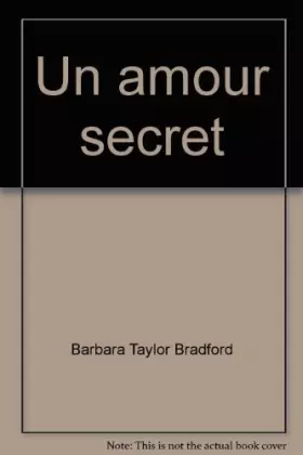 Couverture du produit · Un amour secret