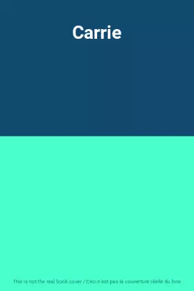 Couverture du produit · Carrie