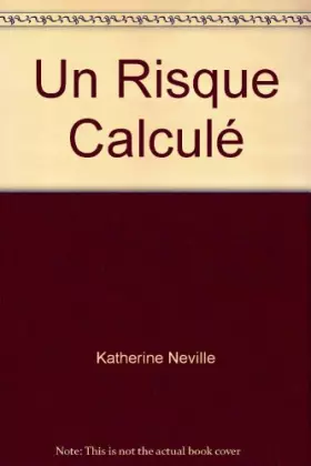 Couverture du produit · Un Risque Calcule