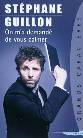 Couverture du produit · On m'a demandé de vous calmer