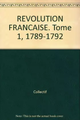 Couverture du produit · Révolution française