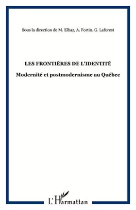 Couverture du produit · Les frontières de l'identité