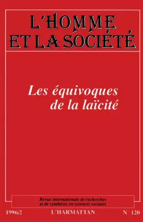 Couverture du produit · Les équivoques de la laïcité